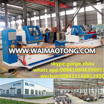 Aluminum saw window door fabrication machine