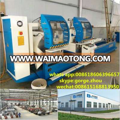 Curtain wall and window door profile aluminum mitre cutting saw