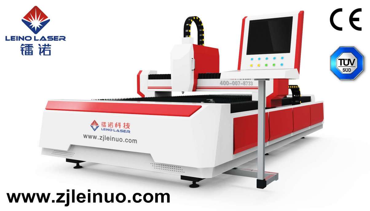 500W CNC Open-Type Fiber Laser Cutting Machine for Metal